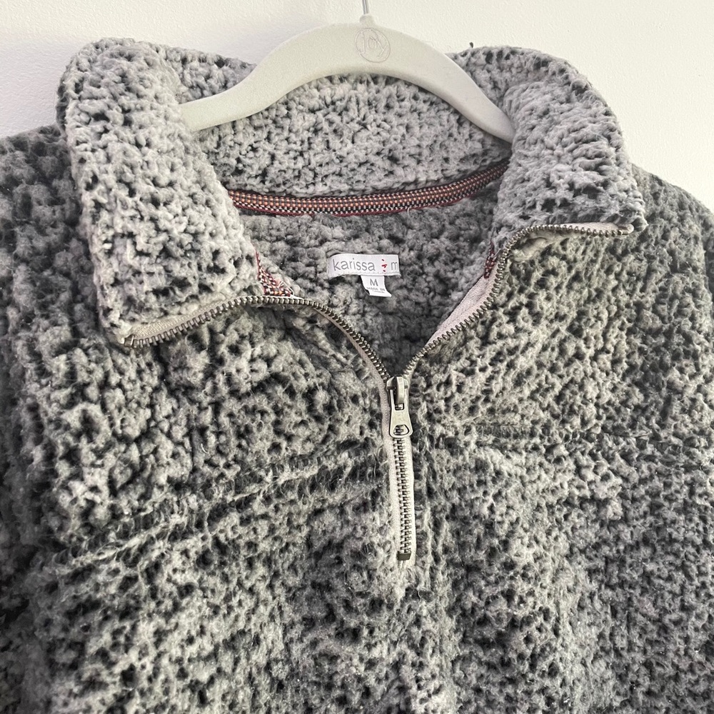 Dark Gray Sherpa